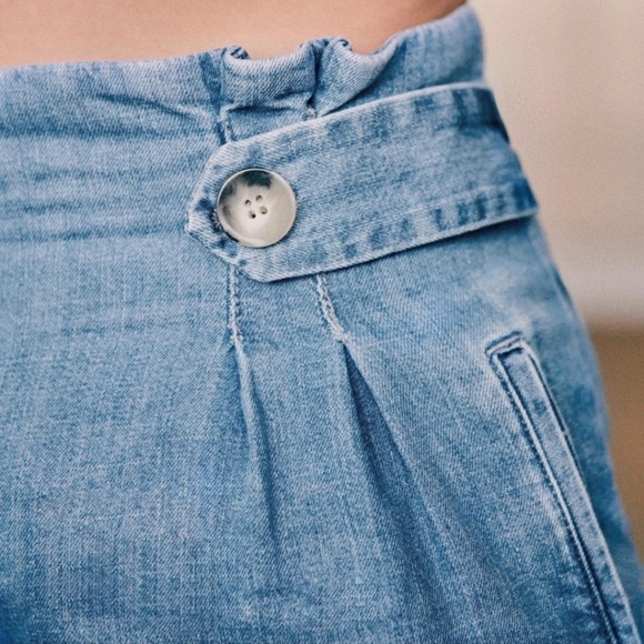 Sézane Armando Denim Trousers size 36 - Picture 2 of 11